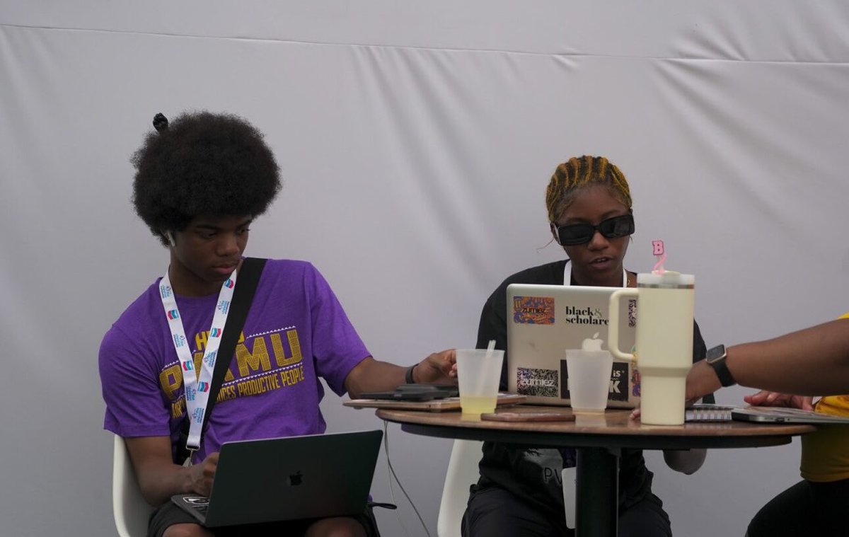 Another successful day with <a href="/Chevron_Golf/">The Chevron Championship</a> ⛳️

Productive Panthers making <a href="/pvamu/">Prairie View A&M</a> proud!

Tune into the #LPGA Livestream starting @ 9 AM 💜 youtube.com/@KPVUTV?si=KSA…