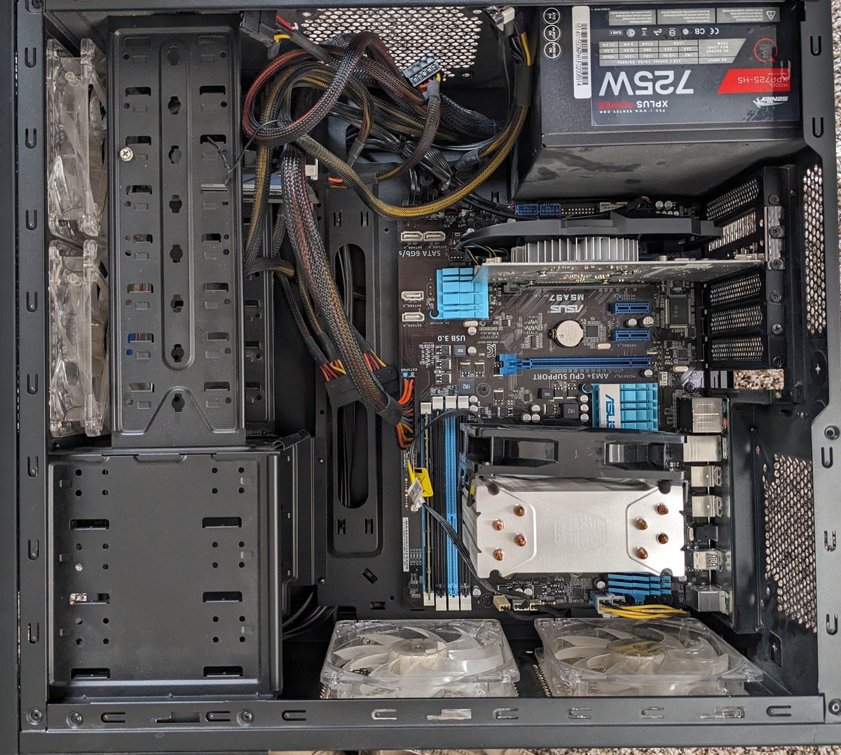propupul's tweet image. Saying good bye to my 11 year-oldish computer from  @CYBERPOWERPC. I only replaced the graphics card and power supply. Thank you, for the good times!