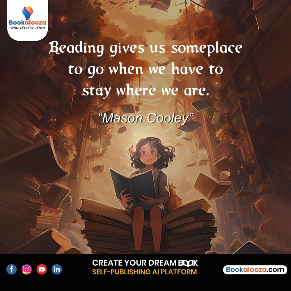 Books are like magic carpets, taking us on adventures from the comfort of our own homes! Create your book now: ow.ly/2avO50RiVRL #MasonCooley #Reading #SummerStories #Bookalooza #StoryWriting #BookWriting #SummerVacation #VacationTime #BookWriting