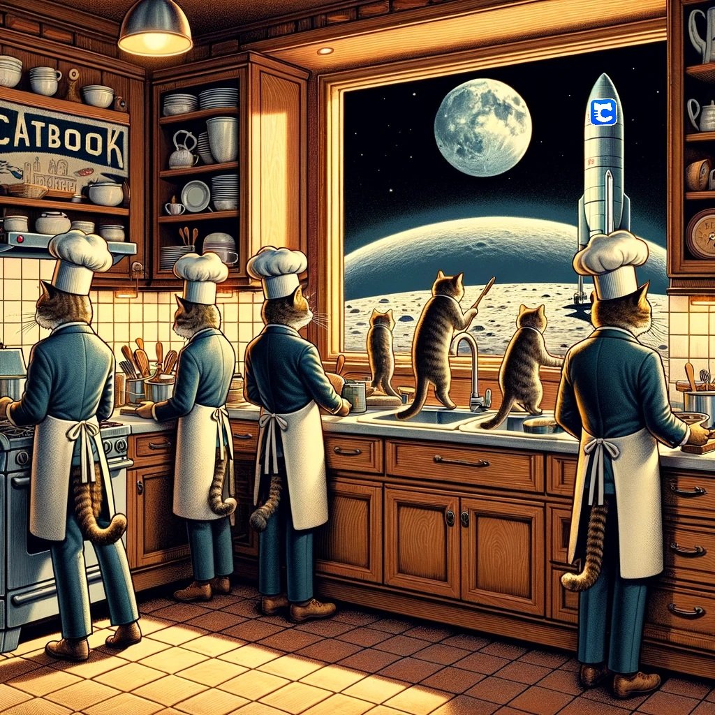 CatbookCTO's tweet photo. #CATBOOK Community is ALWAYS cooking!🍳

https://t.co/eUZ5p34Aiz https://t.co/5DMKsV5A0d