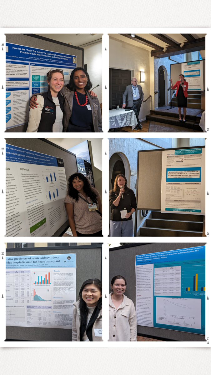 WOWed by @UCSFIMChiefs presenting amazing research at Rector Symposium🎊 Super✨s here: @AdrienneStrait on procedural edu, Kiera Bulluck & @zoemarklyon PH rsrch, Melinda Song 🫀research & Claire Greene on OUD 👏🏾🎉! @Bob_Wachter @rebeccabermanmd Not pictured: my rowdy/patient 4yo!