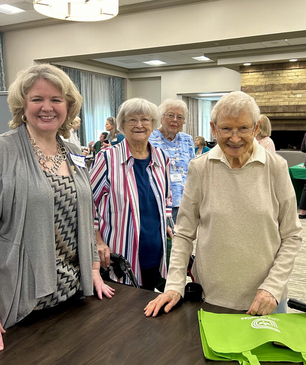 Had a great time visiting with the seniors at Highland Springs for their Earth Day event! #District12