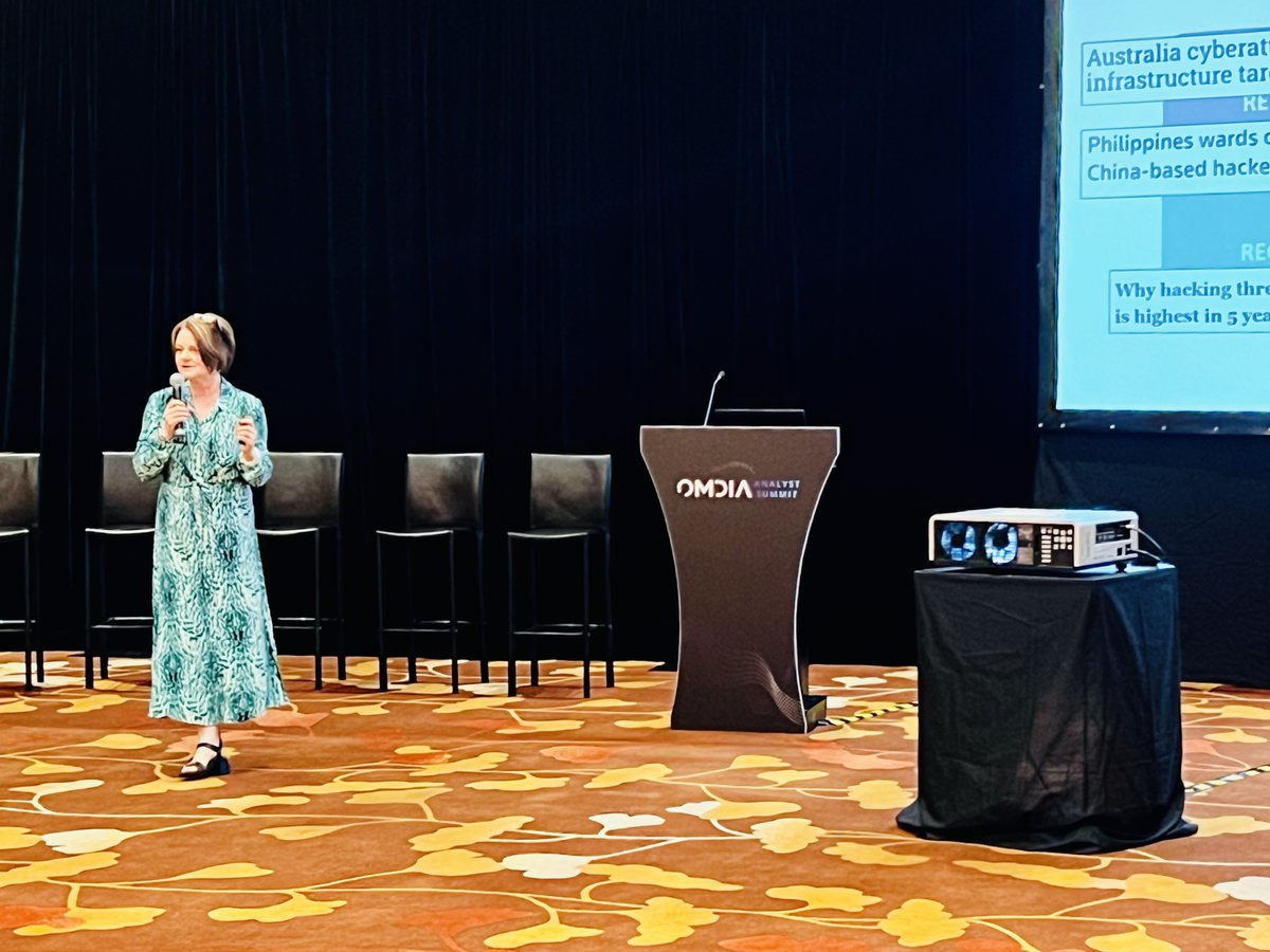Senior Director @maxineholt shares key insights from #Omdia's latest #cybersecurity #research on what constitutes 'good enough' #security in today's digital landscape at the #BlackHatAsia 2024 #OmdiaAnalystSummit. #BHAsia