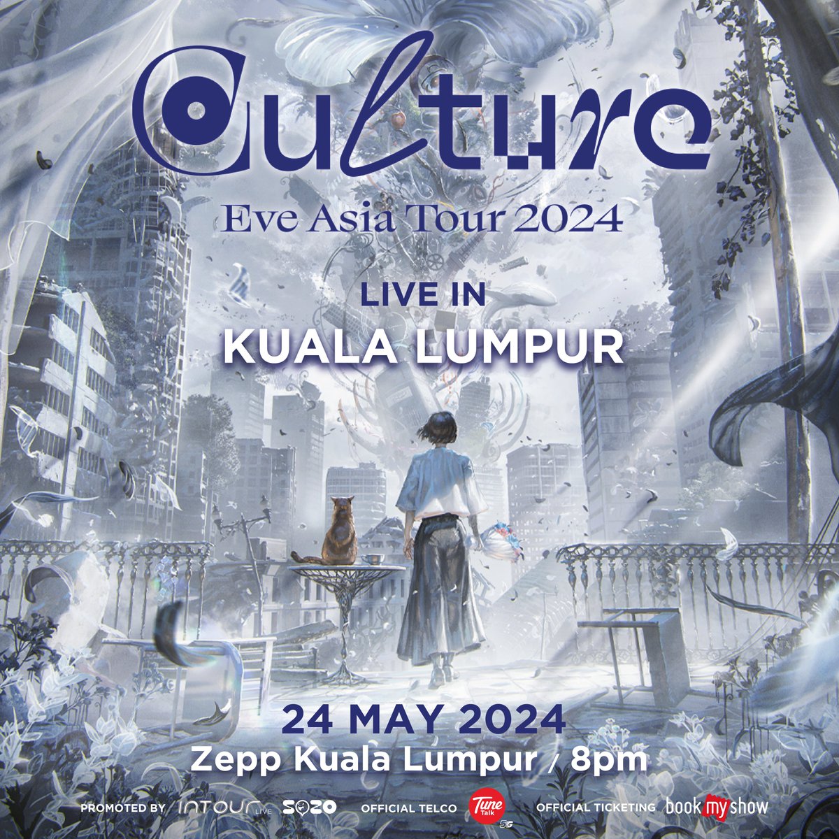 intourlive's tweet photo. Officially introduce our Official Teleco for Eve Asia Tour 2024 ‘Culture’ in Kuala Lumpur. Let’s welcome Tune Talk!

Together we are excited to meet everyone during the show soon!

24 May 2024 (Friday)
8:00PM
ZEPP Kuala Lumpur

#EveAsiaTour2024 #EveKL #EveAsia #Culture #INTOUR https://t.co/dbPTY3kyuN