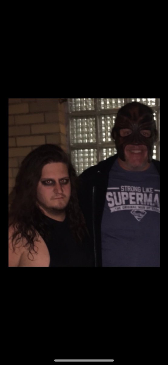 ChewyIsWinning's tweet photo. @MakaveliDTA Wrestled a match along side Abyss back in 2017. A genuine, great guy.  So damn knowledgable! https://t.co/qsdLNHCuiF