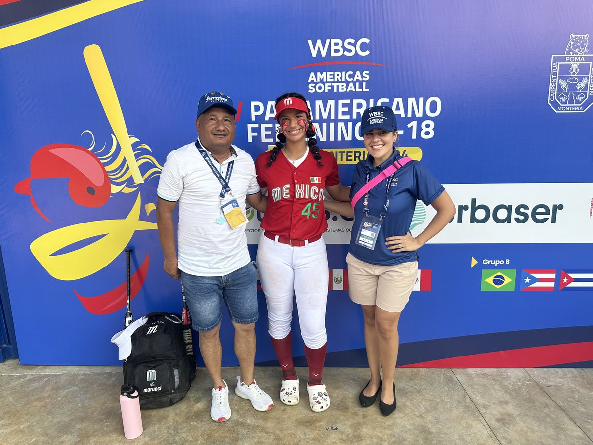 I want to thank the WBSC, the President of the WBSC Tony and the President of Colombia Federation Edwin for the acknowledgment of my Pitching and Hitting to make the 2024 U18 All Pan American Team. @CoastRecruits @UncommittedUsa @FastpitchAthRec @LegacyLegendsS1 @sballrecruiting…