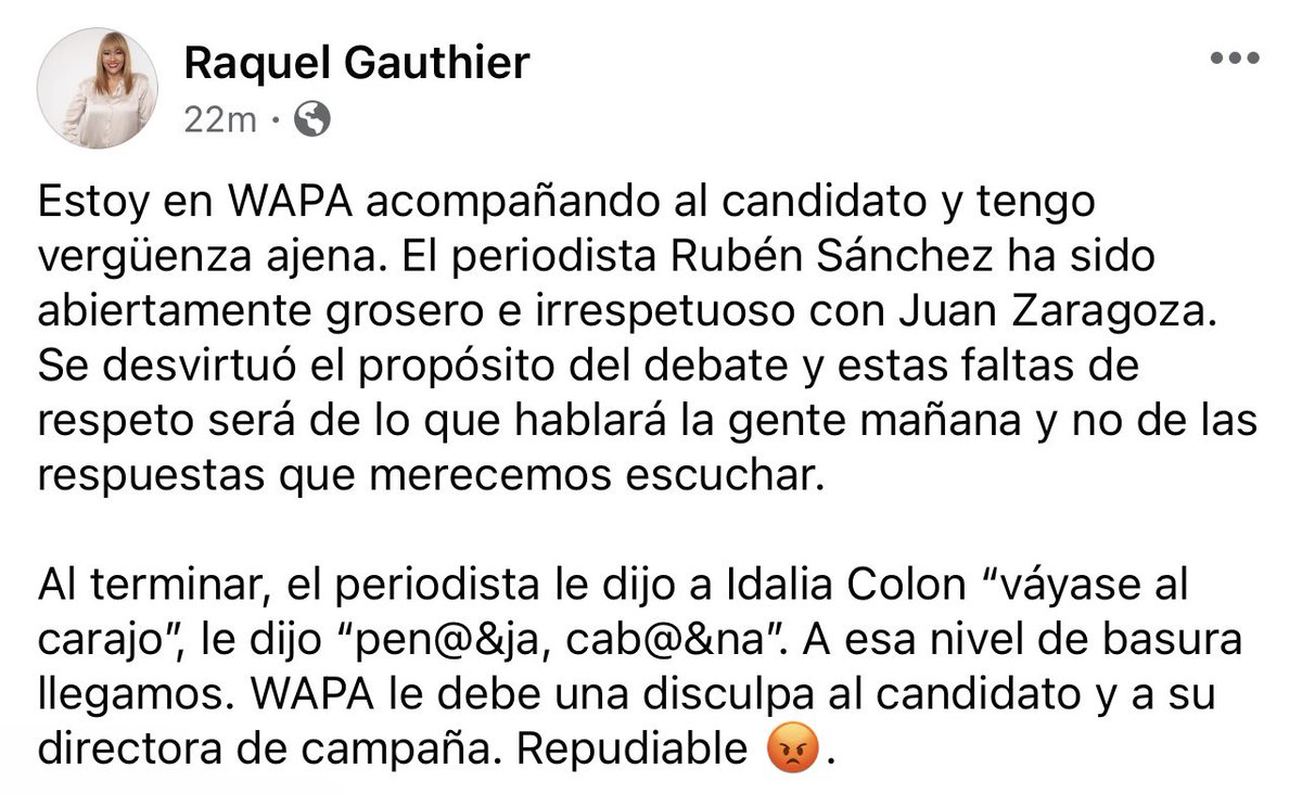 ElPodcastPPP's tweet photo. Ahora fue | Dramita en #DebatePPD https://t.co/HiwaqZnGiU