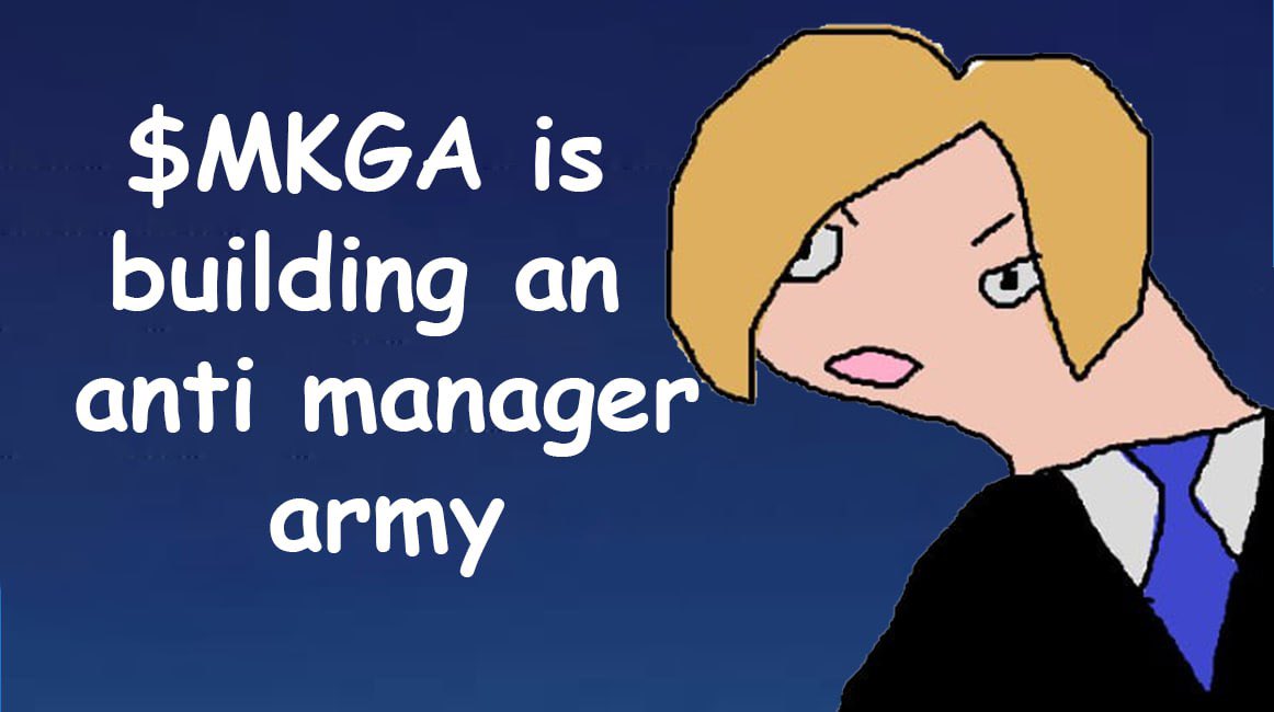 _LordWolf's tweet image. The managers have no chance… $MKGA