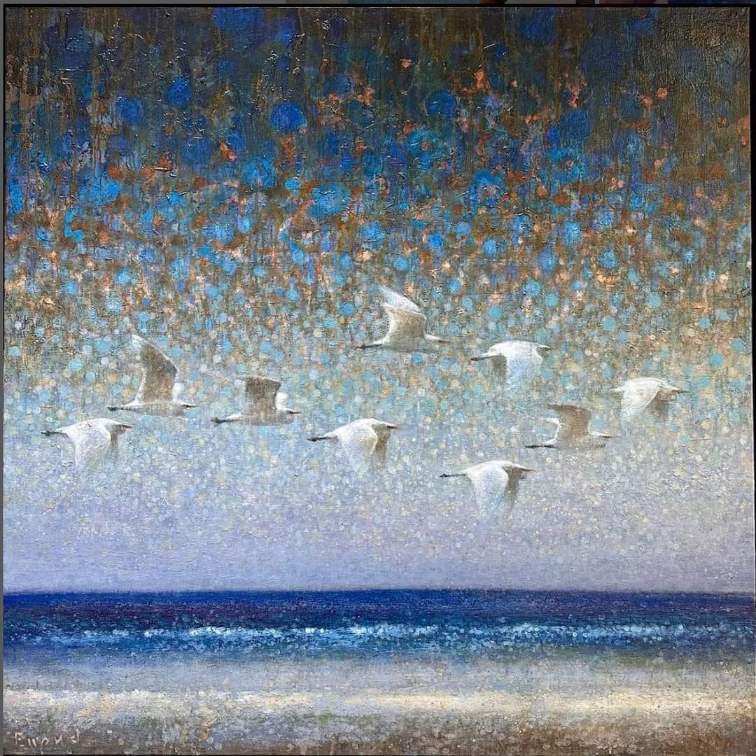 Ewoud de Groot 'Flight of Egrets'