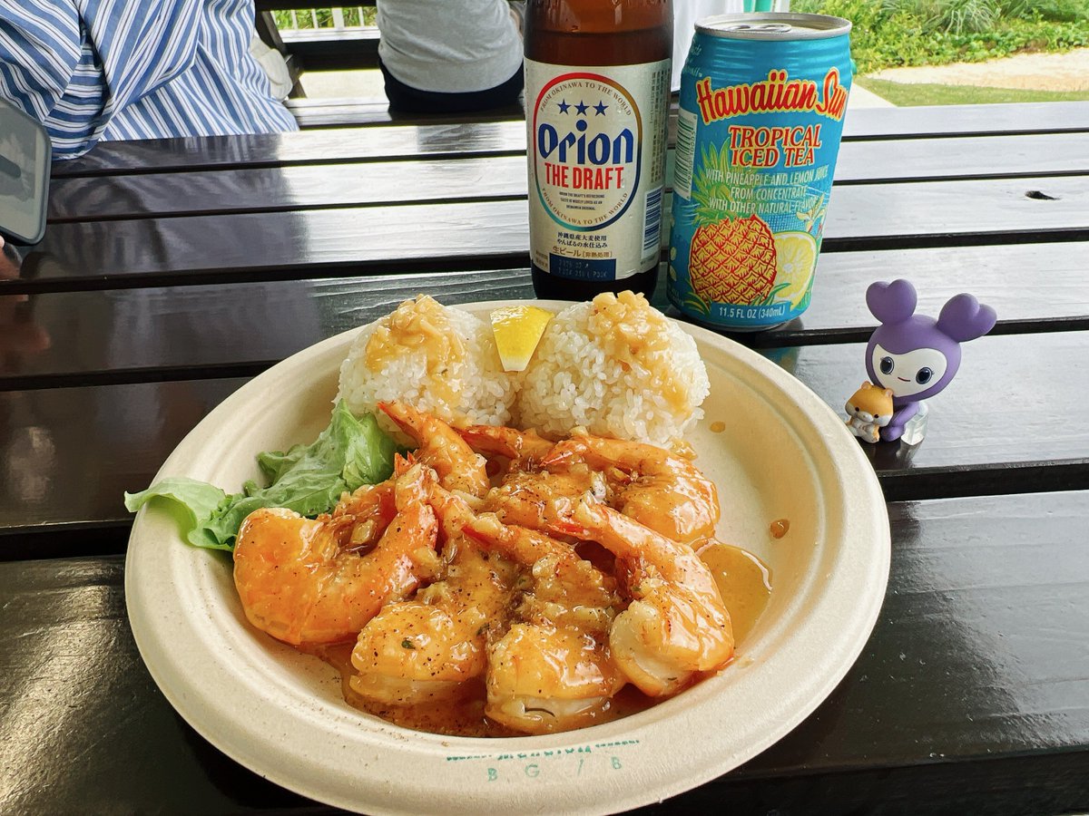 twice9ro's tweet photo. 宮古島サナちゃん聖地巡り①💜

📍 HARRY'S Shrimp Truck

ガーリックシュリンプのお店🦐
殻ごと食べられる海老にバターとガーリックがしっかりきいててとても美味でした🫶
 #TWICE  #SANA  #宮古島 https://t.co/dgjLqISmnx