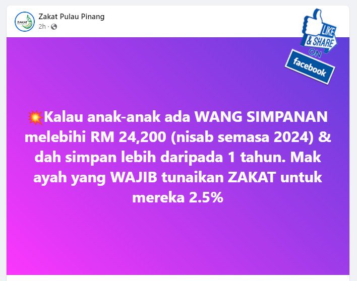 Zakat Pulau Pinang, MAINPP (@zakatpenang) on Twitter photo 2024-04-19 03:40:36