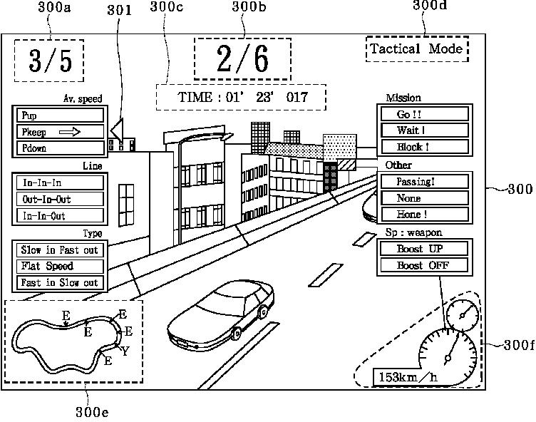 According to this old Square Enix patent, at one point Racing Lagoon was intended to have an ATB-like 'Tactical Mode' for racing battles where you'd select different driving styles while your car advanced automatically.