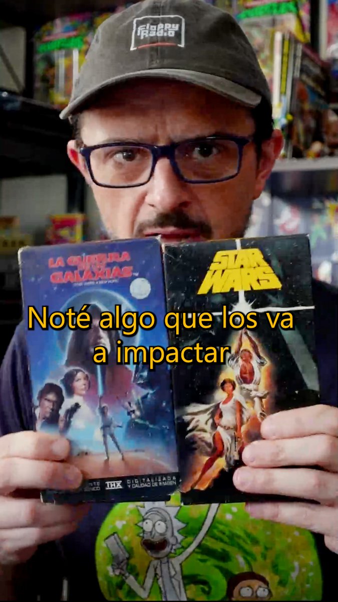 Floppygeek's tweet photo. Descubrimos algo muy interesante al poner a correr al mismo tiempo una copia de #StarWars en BETA y la misma en VHS... 💾🔽
#FloppyBit https://t.co/Qahvtp3J7N