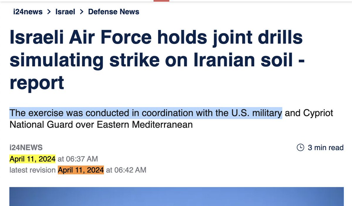 Biden isn't just giving the rogue Israeli regime the military power they need to attack Iran, he's literally helped them plan these attacks for YEARS. To claim he didn't want this, or even tried to prevent it, is ridiculous.