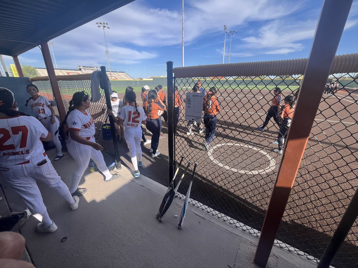 Proud of our Lady Rebels! 🥎💙🧡