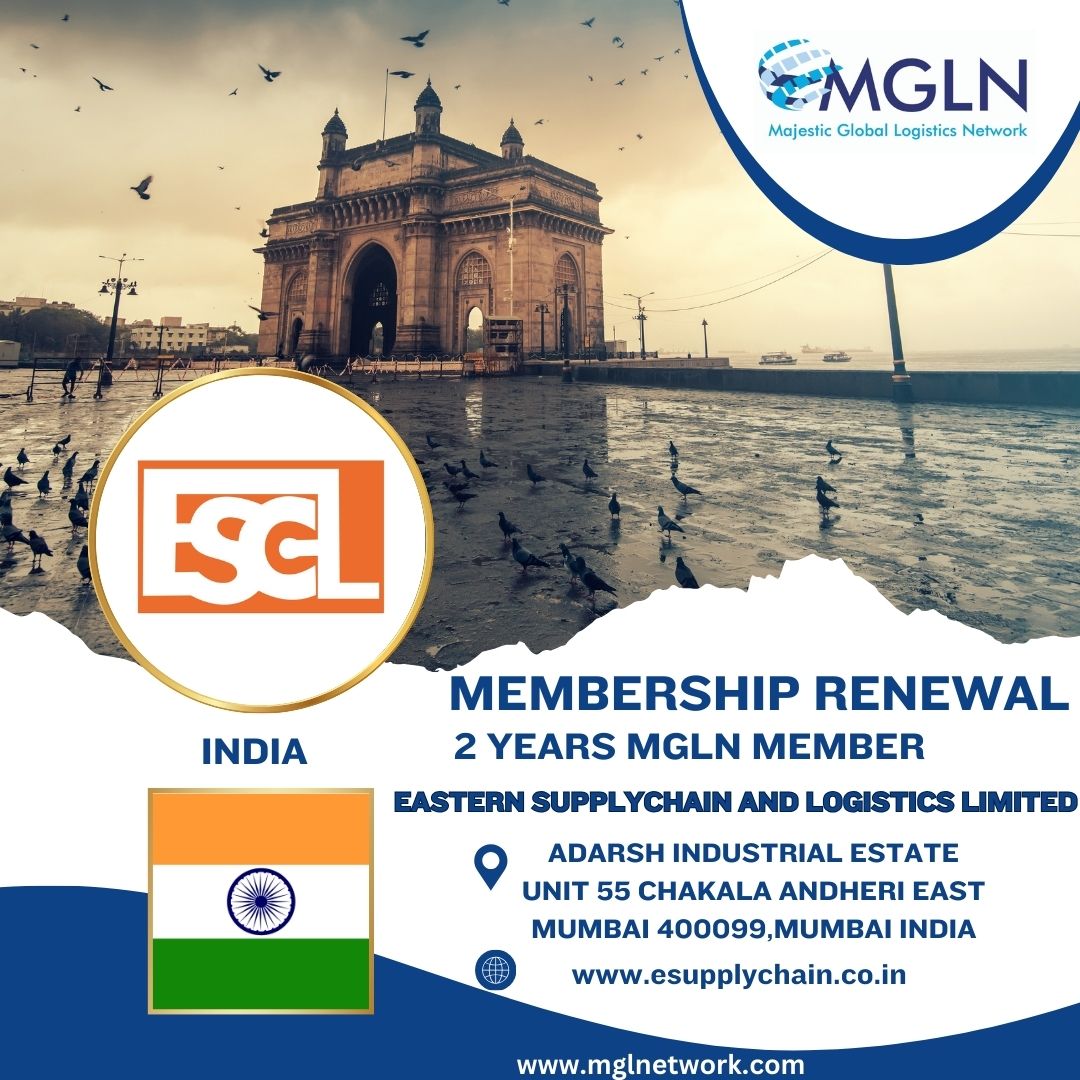 EASTERN SUPPLYCHAIN AND LOGISTICS LIMITED has Renewed their MGLN Membership!
Thank you for the Renewal 📷
#mgln #mglnqatar #mglnindia #india #easternsupplychain #indialogistics #indiaairfreight #indiaseafreight #indialandfreight #seafreight #airfreight #landfreight