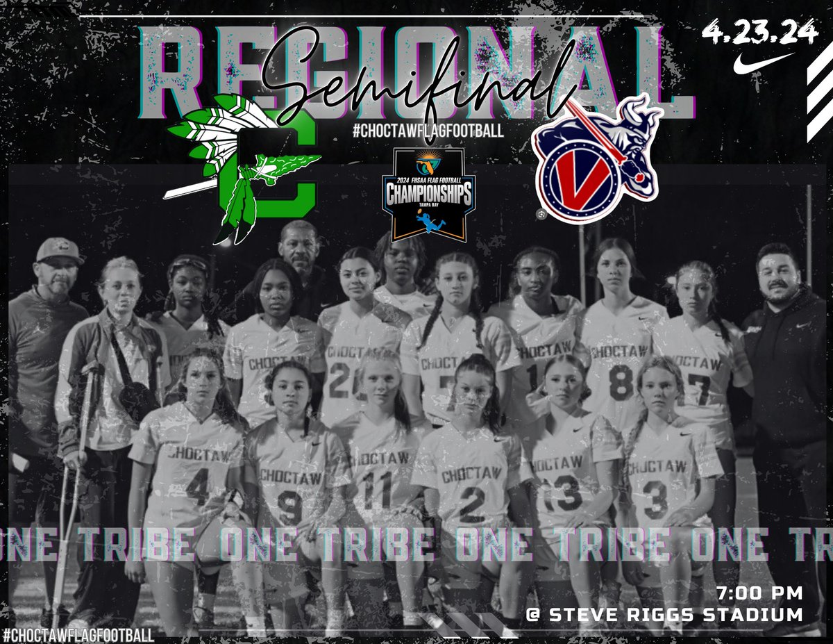 ChoctawFlagFB's tweet photo. **SAVE THE DATE**

#rivals #regionals #playoffs #roadtostate #flagfootball #football #2024season https://t.co/1Lc3JhYyvS
