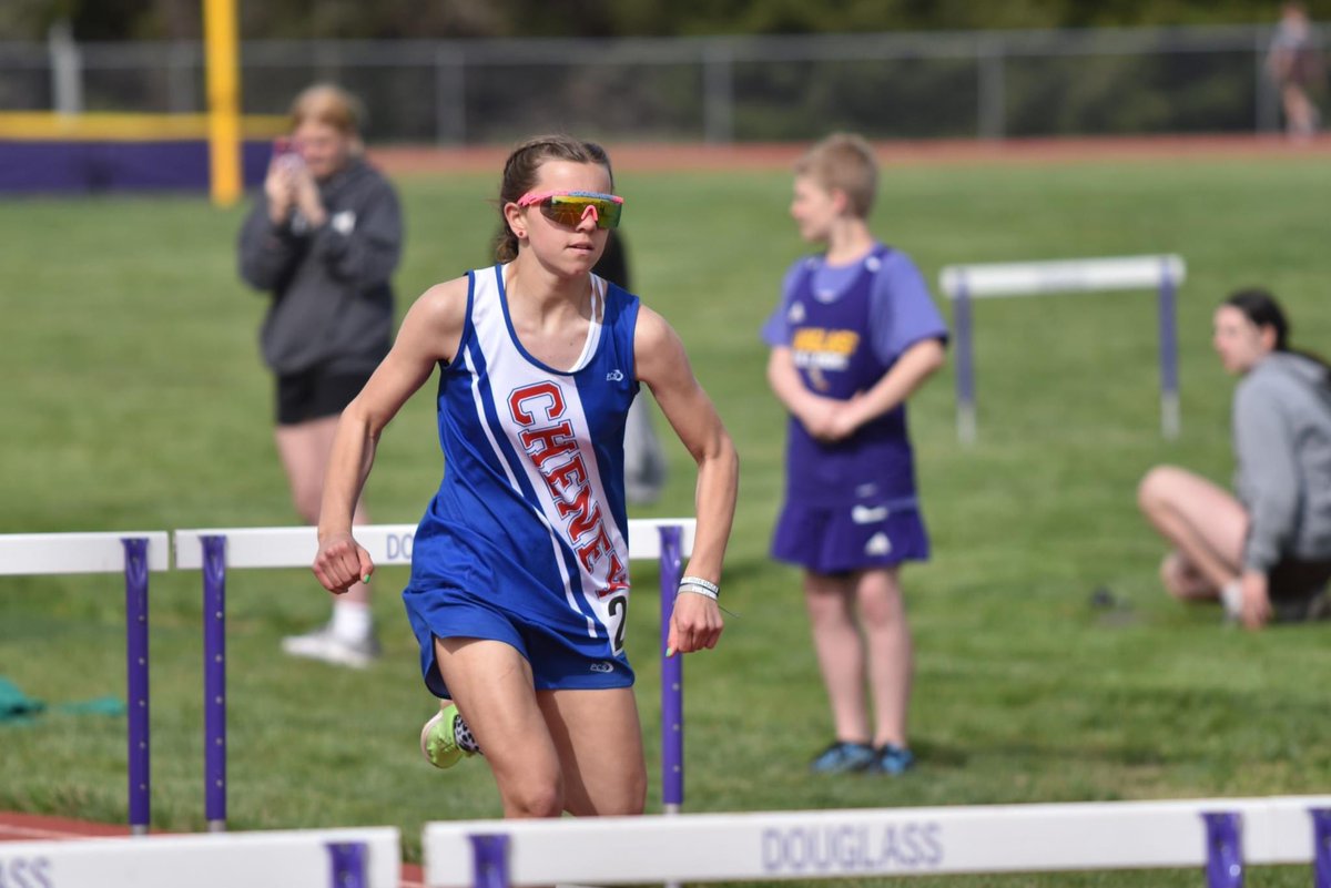 12 Year Old With National Level Talent: Autry Young, 7th grader at Cheney Middle School, set 3 school records at her track meet this week. She high jumped 5-1” which would rank her 9th in the current 3A high school rankings. She also broke the 75 meter hurdle record at 12.48 and