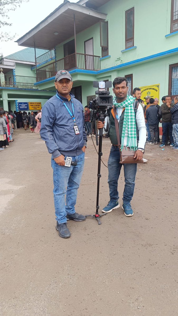 ANI Tarak Sarkar reporting from Sikkim
