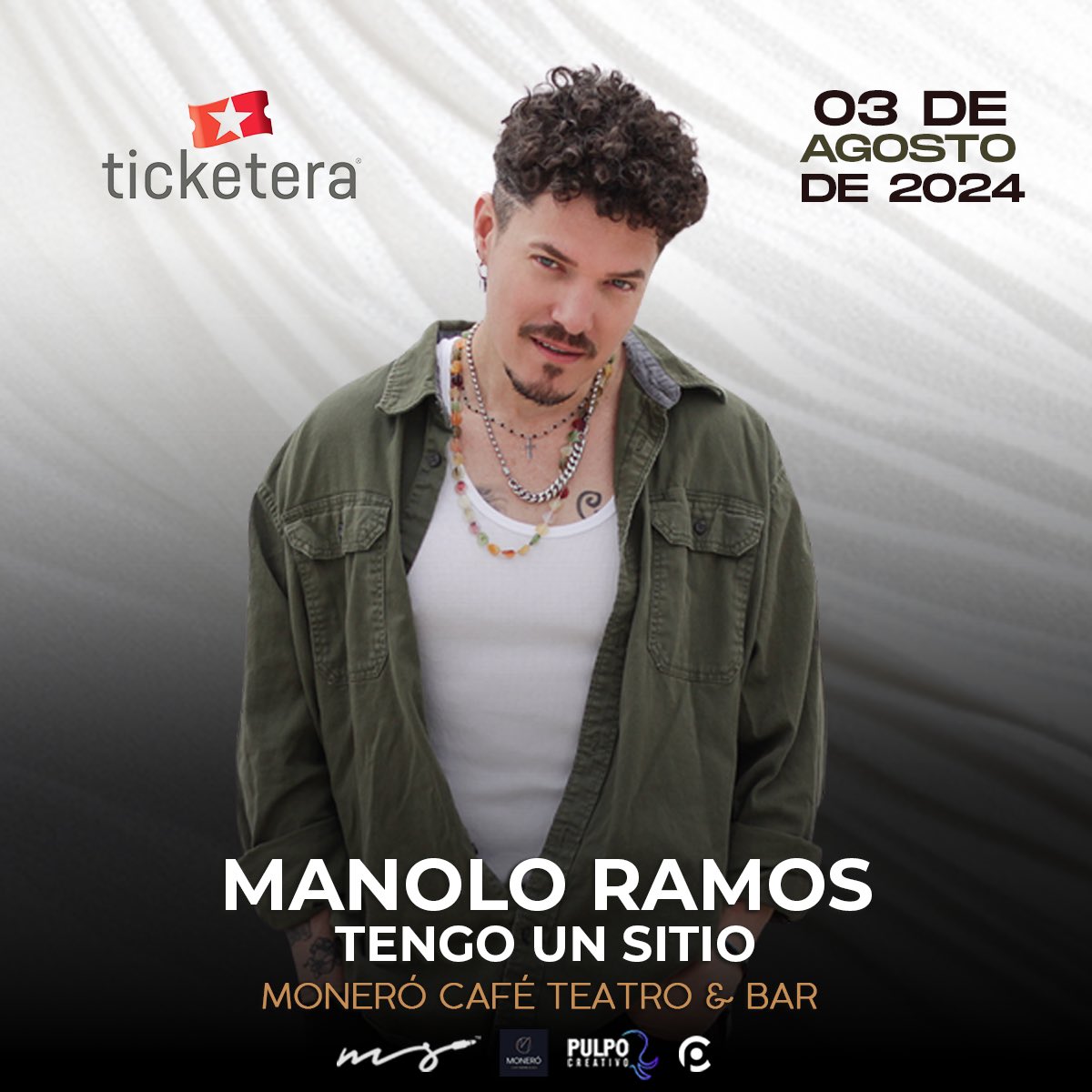 Nos vemos en Moneró Cafe Teatro &amp; Bar

Para boletos visita <a href="/ticketera/">ticketera</a>