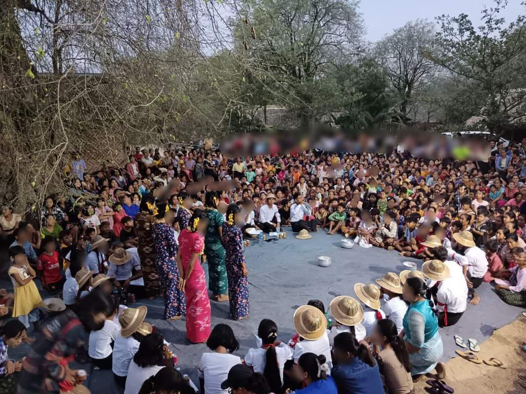 During the four-day Thingyan period in Sagaing Region, the Ayadaw Strike Committee and the All Burma Federation of Student Unions came together to present Thangyat performances under the title 'Thanaka City, Ayadaw.'
#RevoThingyan2024
#2024Apr19Coup
#WhatsHappeningInMyanmar