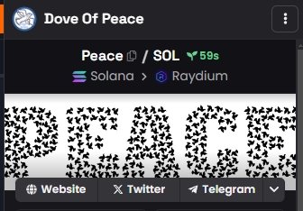 doveofpeacesol's tweet photo. $doveofpeace is now updated on Dexscreener https://t.co/nb7PYKDQ5a