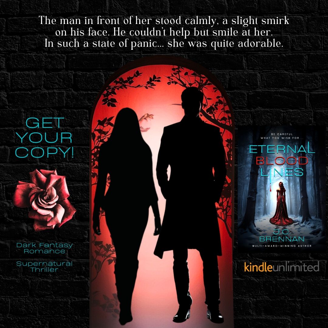#VampireRomance at its best... with gore and high tension conflicts. 
Can't ask for more than that. 😊 
🔥 mybook.to/eternalbloodli… 
#Free #Kindleunlimited
'The irresistible darkness will reel readers in.'
#darkfantasy #amreading #bookboost #IARTG #supernatural
@JanetCBrennan