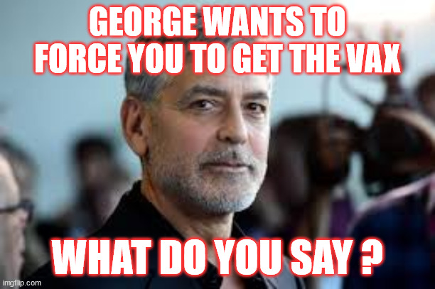 What would you say to George?