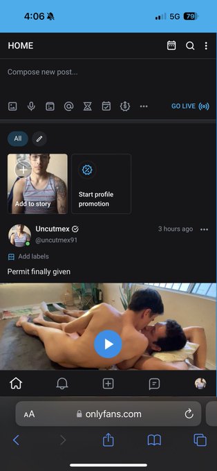 Hehehe finally was able to get approval but there you go https://t.co/uOByNxqm1R<a href="/tag/work"class="tags"><span>#work</span></a><a href="/tag/suckit"class="tags"><span>#suckit</span></a><a href="/tag/nsfw"class="tags"><span>#nsfw</span></a><a href="/tag/dl"class="tags"><span>#dl</span></a><a href="/tag/cocksucker"class="tags"><span>#cocksucker</span></a><a href="/tag/uc"class="tags"><span>#uc</span></a><a href="/tag/daddydick"class="tags"><span>#daddydick</span></a>