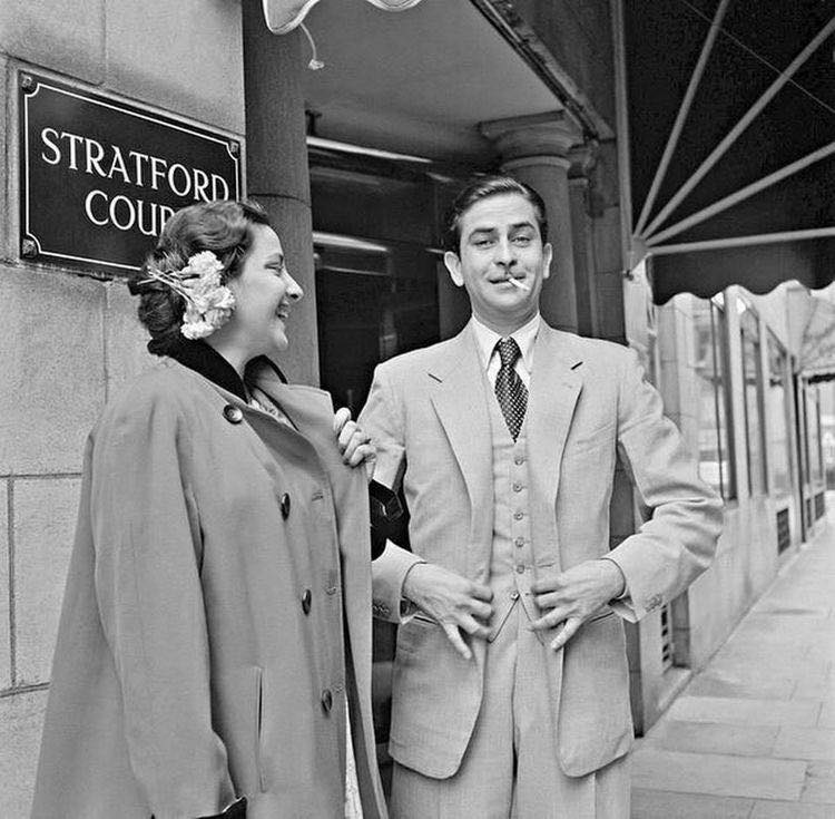 #NargisDutt and #RajKapoor in London. Photo By:- Jitendra Arya