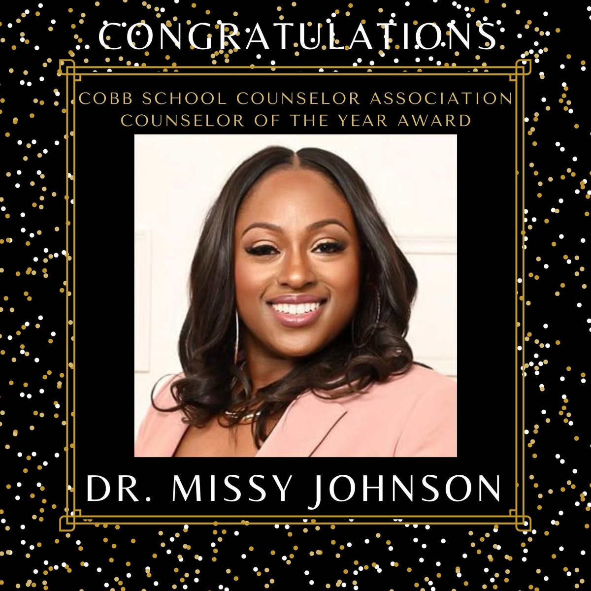 WeAreCSCA's tweet image. Congrats to our CSCA elementary counselor of the year, Dr. Missy Johnson!