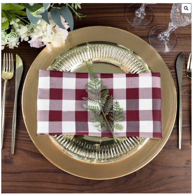 Burgundy/White Buffalo Plaid Cloth Dinner Napkins, Gingham Style 15″x15″ $3.99  🌹🎉💐🍷（PS:If necessary, contact by private message）#Polyester #Cloth #Napkins #TwitterTakeover #TwitterGate #TwitterOFF  #shopping #shoppingqueen #shoppingonline  clubmonacon.com/product/burgun…
