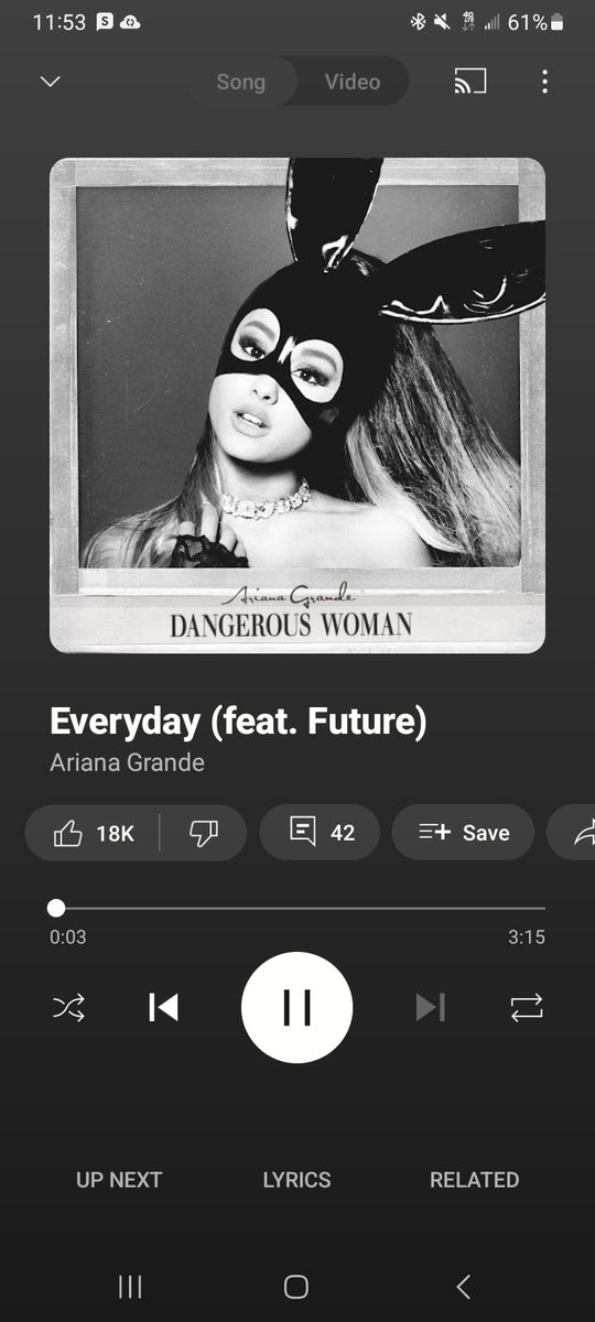 You Cuss Too Much!!!
✌🏻😇🔥🎶
#Everyday
#ArianaGrande
#Future
#DangerousWoman
#2016StudioAlbum
#StudioAlbum
#2016RAndB
#RAndB
#2016PopMusic
#PopMusic
#Popage