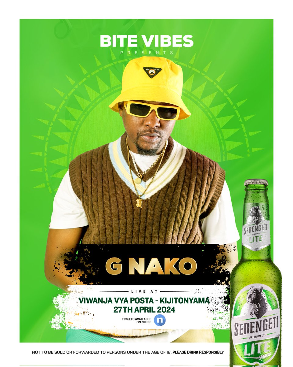 royalmediatz's tweet photo. Katika ile list ndefu ya wakali wa burudani kwenye #BITEVIBES zenye #HadhiYaJuu 

Hutowakosa RosaRee, ChinoKid, Whozu na Warawara GNako🔥🔥🔥

Ni April 26 & 27 pale Viwanja vya Posta Kijitonyama, ukilipa 10K kupitia @Nilipetz utakuwa umejipatia ticket yako itayokupa bia 5 mlangoni.
#hadhiyajuu
#Bitevibes