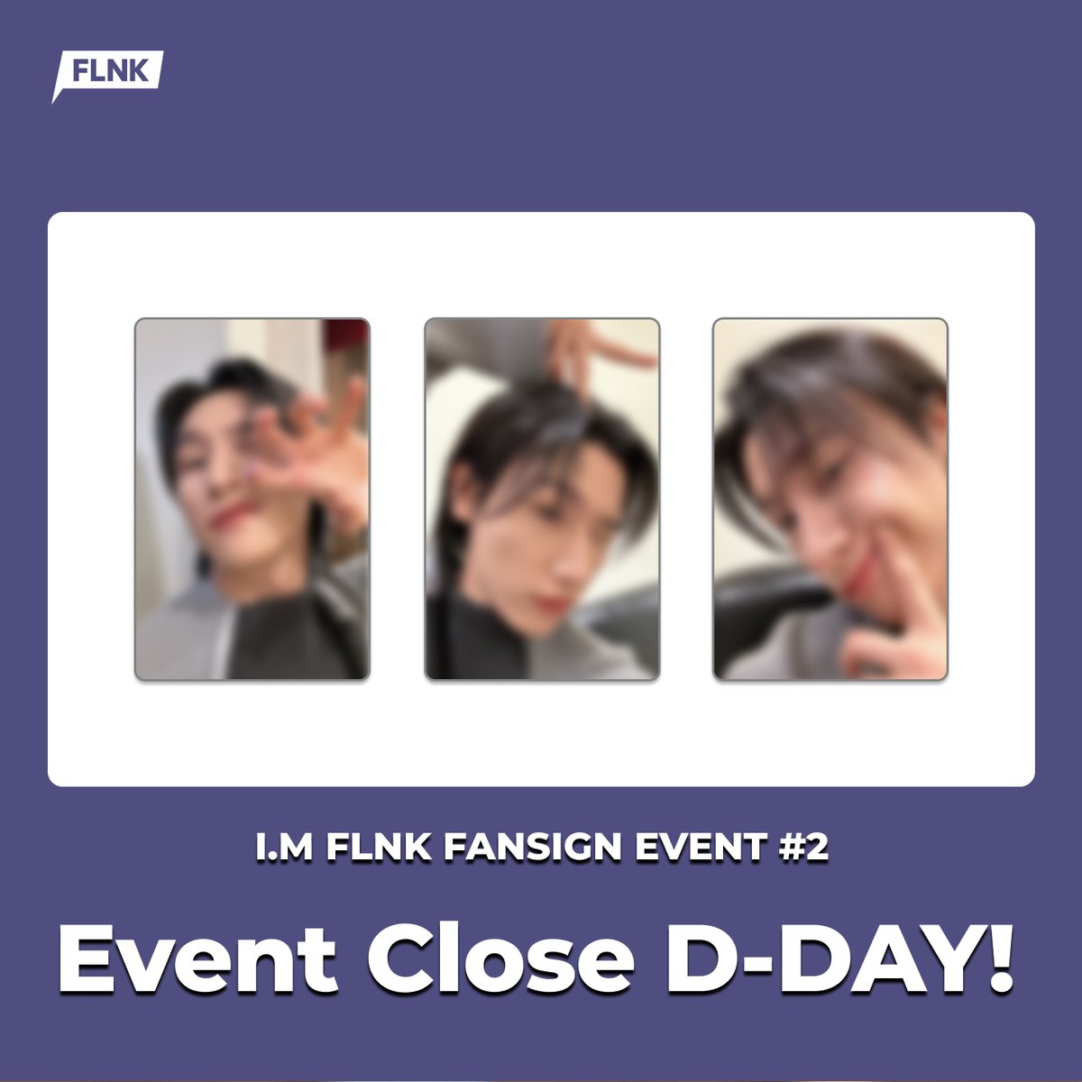 [📢] #IM #아이엠 I.M 3rd EP [Off The Beat] FLNK FANSIGN EVENT #2 ‼️EVENT CLOSE D-DAY‼️ 오늘 자정까지 팬사인회 응모 잊지 마세요! 🎁팬사인회 당첨자 특전 기명 친필 사인 앨범 1EA 사인 미공개 포토카드 1EA (응모자 특전 이미지와 동일) ~ 2024. 4. 19 (Fri) 23:59 KST 🔗