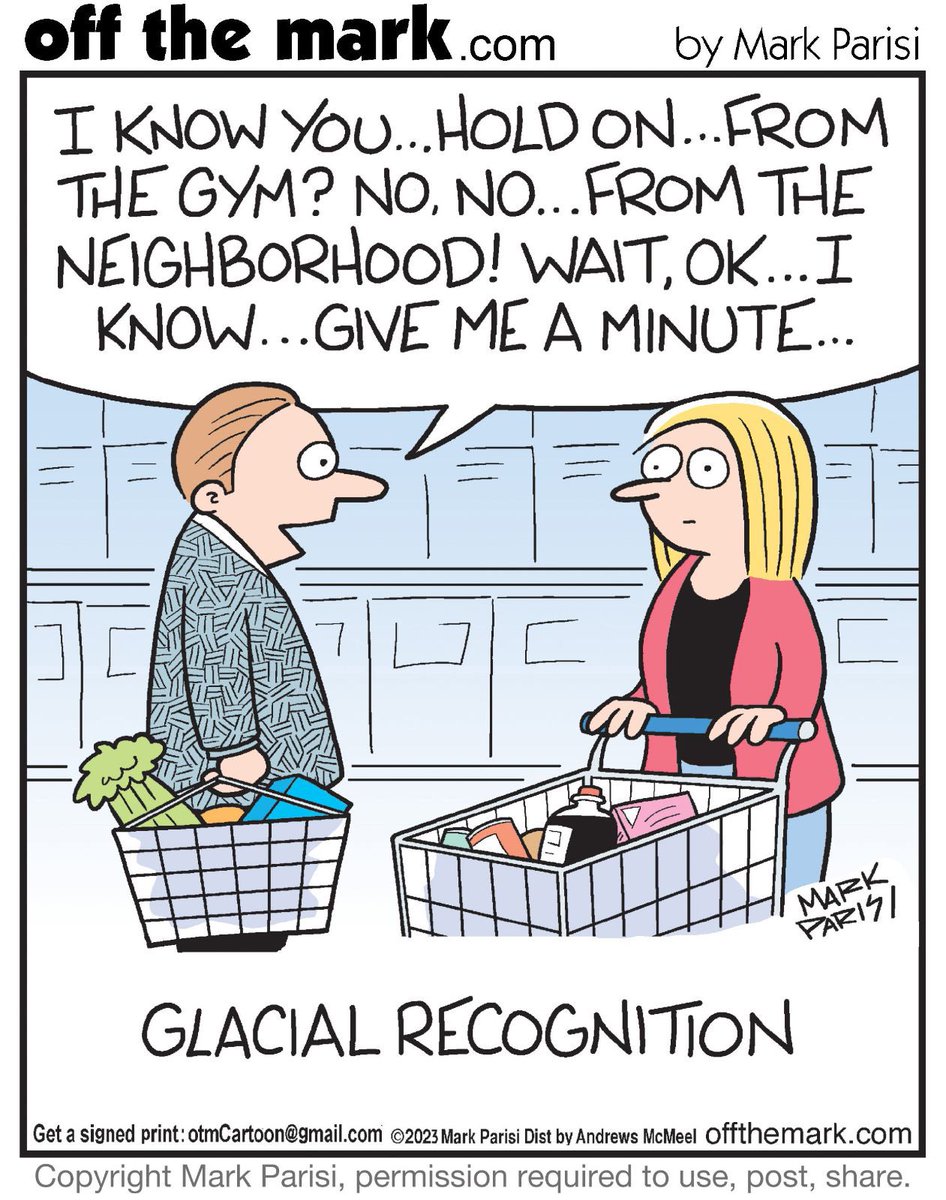 Glacial Recognition 
#comics 
#facialrecognition 
@OffTheMarkComic