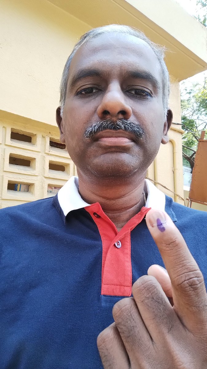 Casted my vote #Election2024