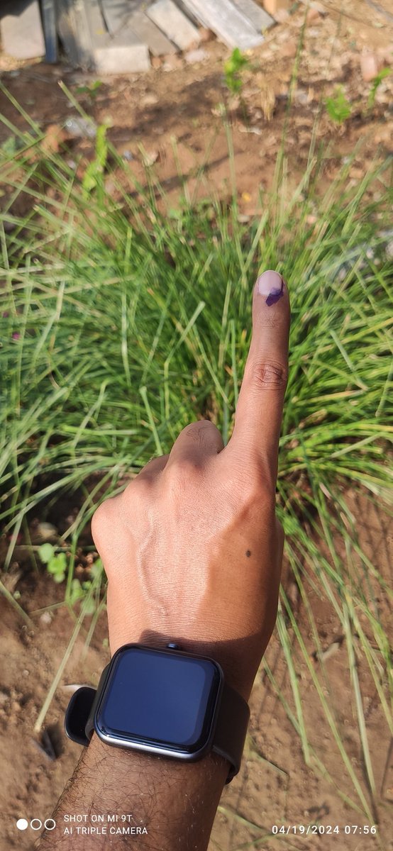 ravi_2kpp's tweet photo. Done with my democratic duty #Election2024 #ElectionDay https://t.co/IeFEQzN0yQ