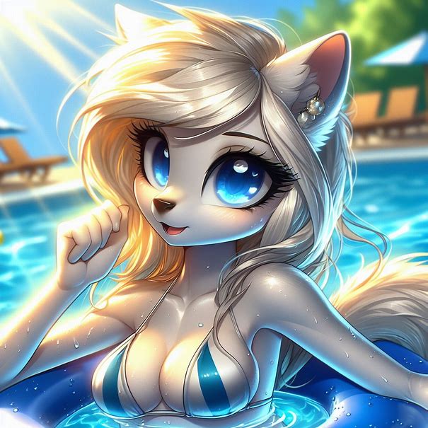 Goodnight 😘 thanks for hanging with me at the pool today!

#GPT4 #furry #furryaiart #AIgirl #AIart #AIArtCommuity #ChelsiBright
