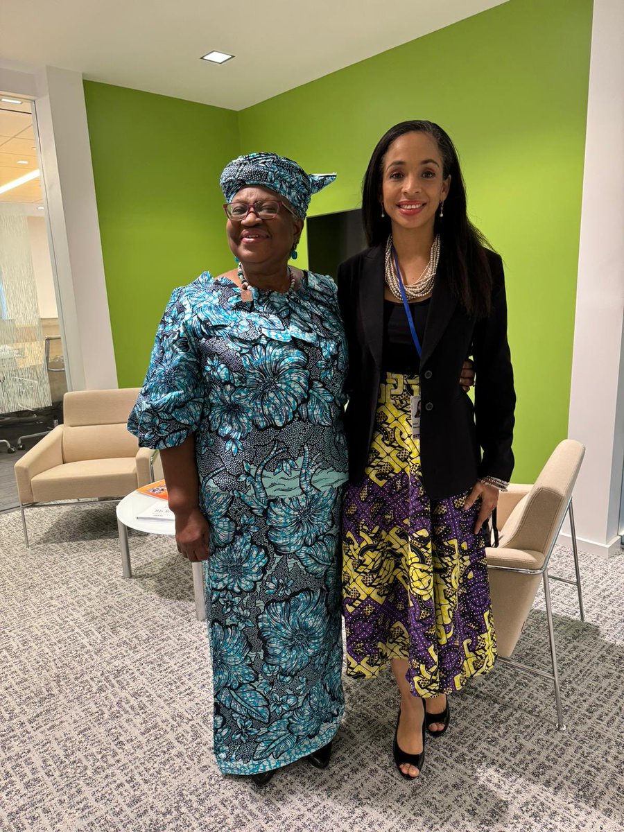 In Washington D.C. on the side lines of the IMF-World Bank Spring meetings, welcoming the new CEO of the @OneCampaign, @ndidiNwuneli. So proud of you!