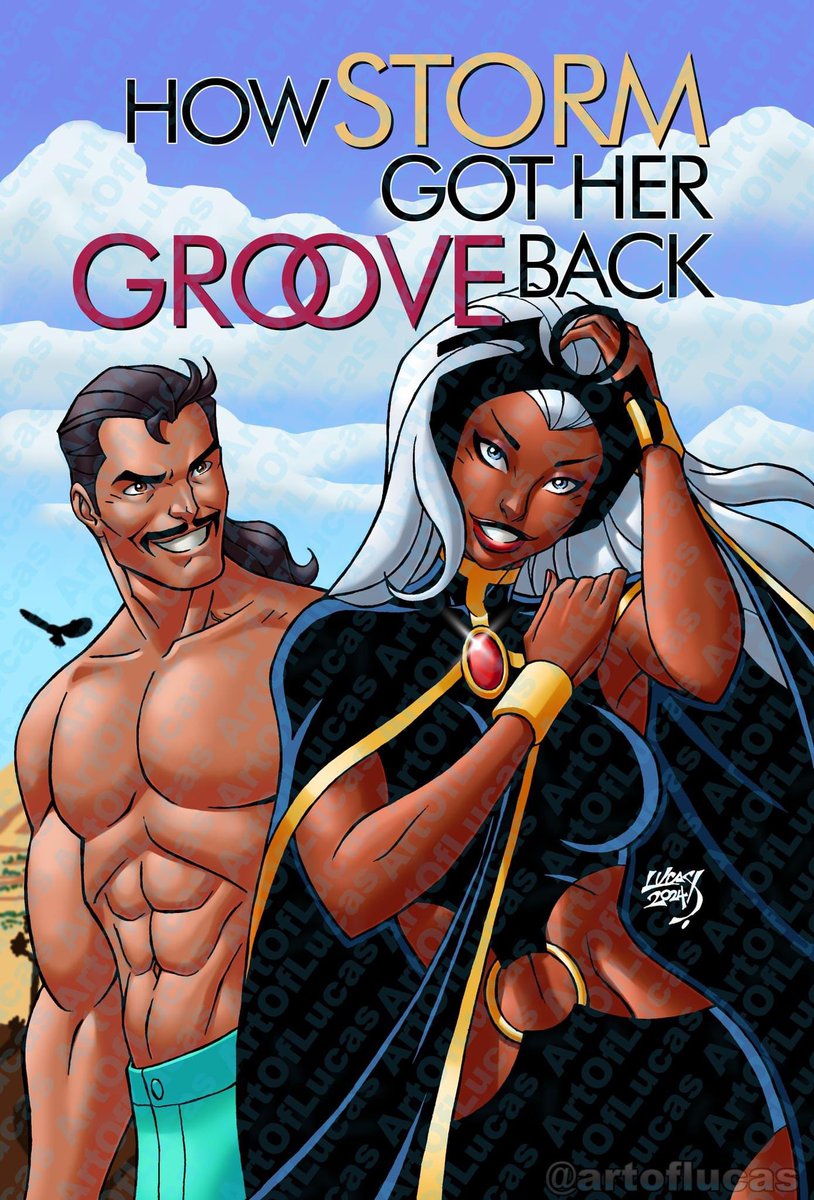 Parody of the How Stella Got Her Groove Back movie poster. If you've seen 'LifeDeath' Part 2 of X-Men 97, you might see the parallels like I did. Not necessarily the storyline, but the outcome. What other Storm stories would you like to see in the Disney+ series?