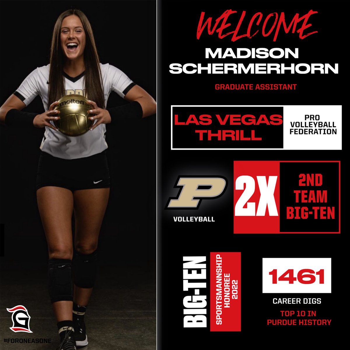 so excited to add Madison Schermerhorn to our staff in the fall!