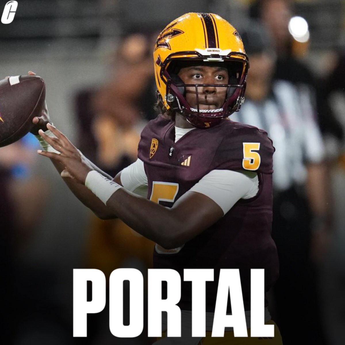 BREAKING: Arizona State quarterback Jaden Rashada plans to enter the transfer portal. 👀