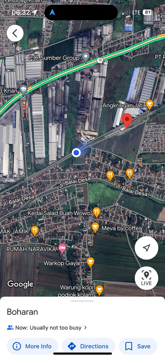 g3nvs_10's tweet photo. Ini kenapa ya kok jadi telat gak ketulungan gini! Kereta yang seharusnya sampai di stasiun wonokromo pukul 06:30! kok malah masih di sini! Gmn si ini? @CommuterLine @KAI121 https://t.co/DO2BCcXLyP