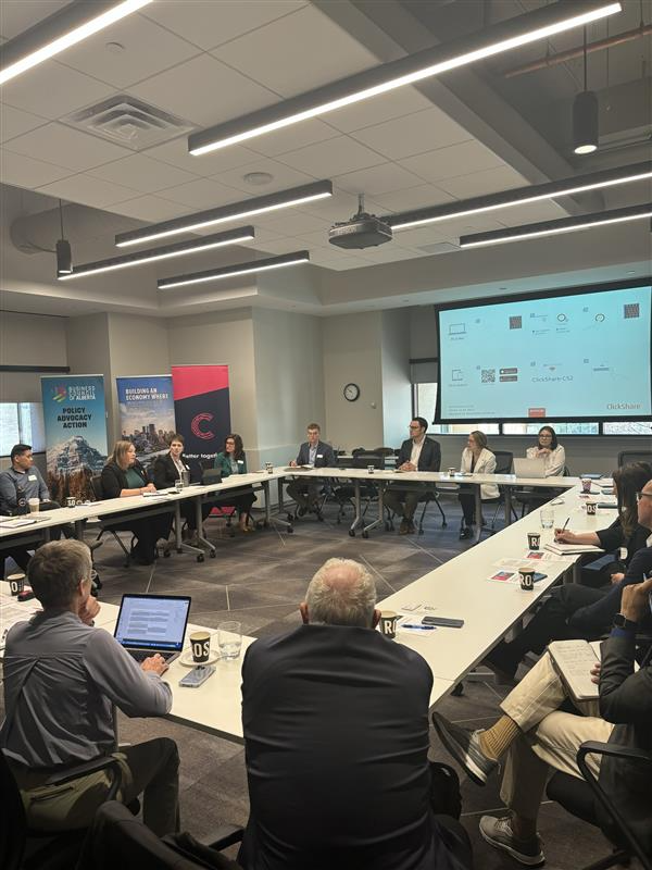 Today, we co-hosted a roundtable on water management & drought mitigation with @calgaryeconomic & @BizCouncilAB. We appreciate the valuable insights shared by industry, government & academia as we think about effectively managing our province’s resources. #yycbiz #ableg