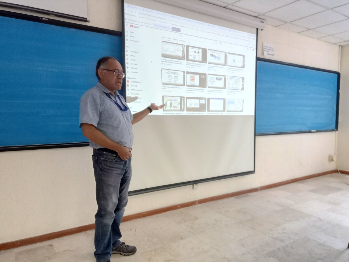 UAM_Iztapalapa's tweet photo. 💻 #Seminario de Ciencia de Datos: “Hablemos de Ciencia de Datos: Perspectivas y Proyectos” organizado por el Grupo de Ciencia de Datos de CBI.
📌Acude a las próximas sesiones los días jueves 2, y 16 de mayo, en el salón AT-318.
#ComunidadUAM #Coddaa #CODAI https://t.co/59ah2bU5nL