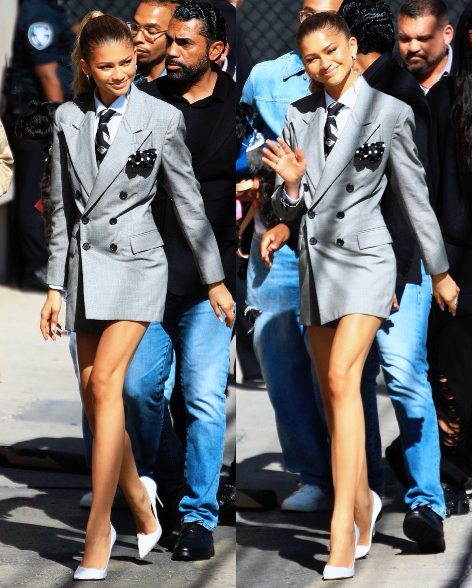 zendaya for jimmy kimmel live