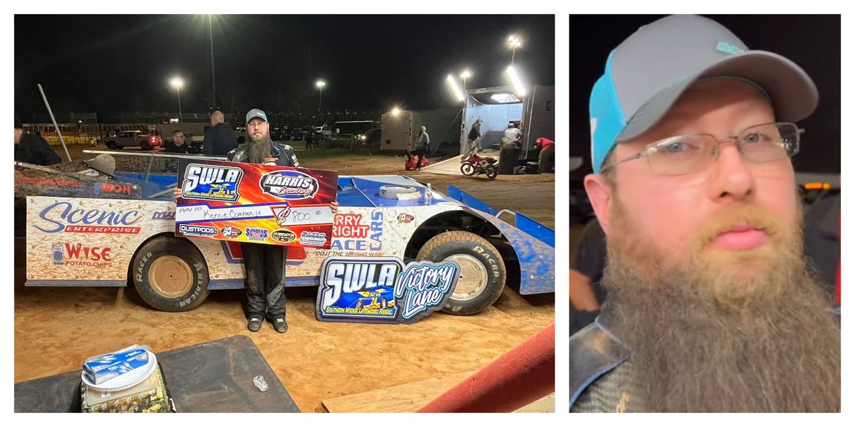 PRNAtTheTrack's tweet photo. Hear Kenny Compton Jr., Southern Wedge Late Model Series winner @HarrisSpeedway on our show at https://t.co/fI4KotRLHw, broadcast radio stations,PRN app &amp; iTunes https://t.co/W0RMcVoz1L