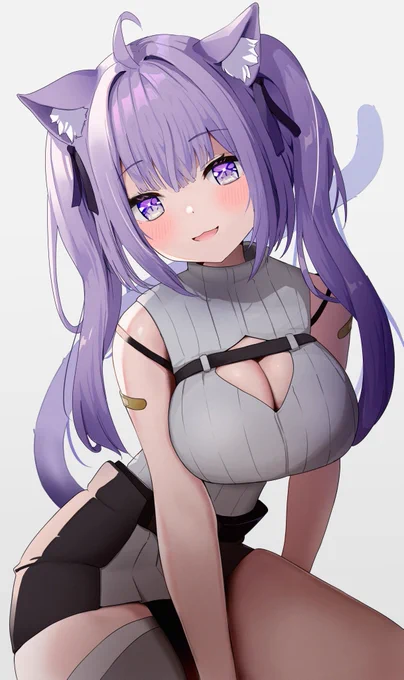 おかゆ新衣装とてもエロ可愛い#絵かゆ 