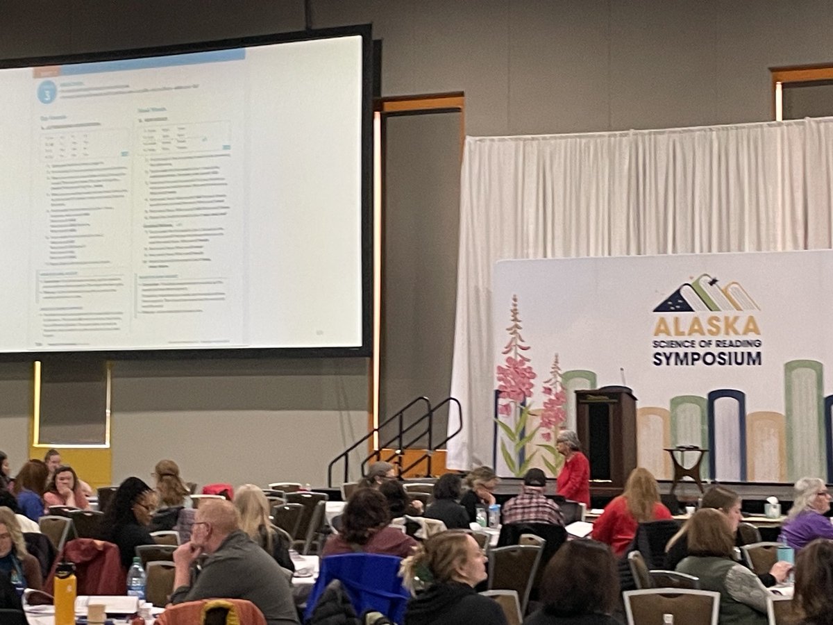 Anita Archer in her teaching arena! Glad I had this additional day to work with AK DEED and have a little time to hear her present on Reading with Phonics with Alaska educators.